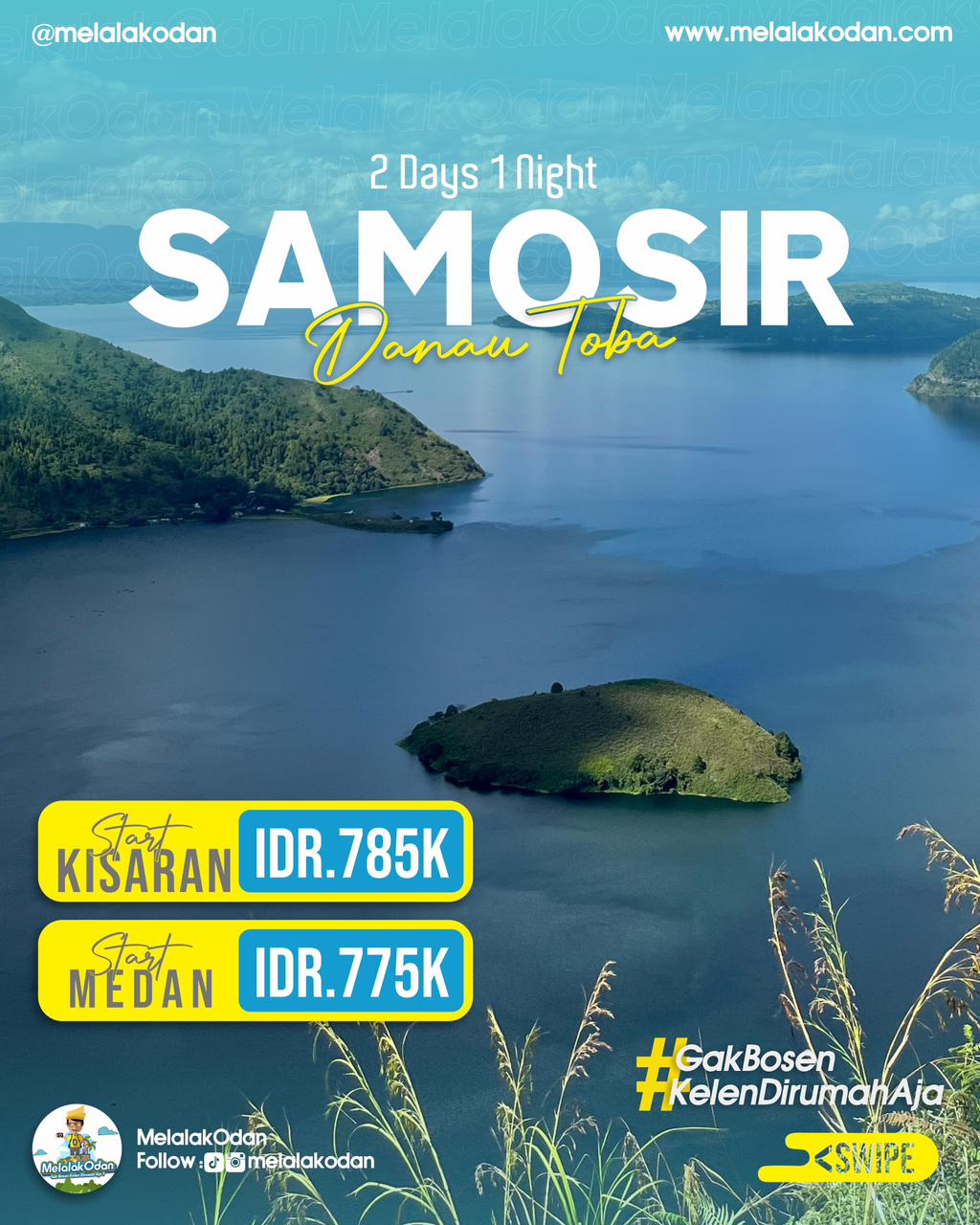 Trip Pulau Samosir Salahnamo - 1